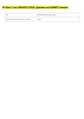 SF Block 2 test UPDATED ACTUAL Questions and CORRECT Answers