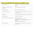   SF block 2 test UPDATED ACTUAL Questions and CORRECT Answers 