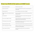 SF block 3 test UPDATED ACTUAL Questions and CORRECT Answers 