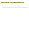 SF Block 3 test UPDATED ACTUAL Questions and CORRECT Answers