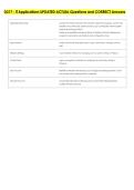 D317 - IT Applications UPDATED ACTUAL Questions and CORRECT Answers 