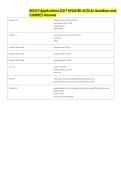 WGU IT Applications D317 UPDATED ACTUAL Questions and  CORRECT Answers 