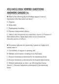 ATLS MCQ 2026 VERIFIED QUESTIONS ANSWERS GRADED A&plus;