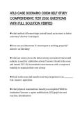 ATLS CASE SCENARIO CDEM SELF STUDY COMPREHENSIVE TEST 2026 QUESTIONS WITH FULL SOLUTION VERIFIED