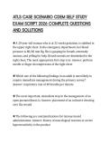 ATLS CASE SCENARIO CDEM SELF STUDY EXAM SCRIPT 2026 COMPLETE QUESTIONS AND SOLUTIONS
