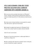 ATLS CASE SCENARIO CDEM SELF STUDY PRACTICE SOLUTION 2026 COMPLETE QUESTIONS WITH ANSWERS GRADED A&plus;