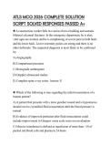ATLS MCQ 2026 COMPLETE SOLUTION SCRIPT SOLVED RESPONSES PASSED A&plus;