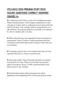 ATLS MCQ 2026 PREMIUM STUDY PACK SOLVED QUESTIONS CORRECT ANSWERS GRADED A&plus;