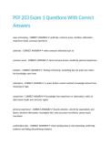 PSY 203 Exam 1 Questions With Correct Answers&period;