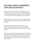 BOLC PHASE 1 MODULE B COMPREHENSIVE SCRIPT 2026 FULL SOLUTION SET