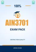 AIN3701  Exam Pack 2026 - Distinction Guaranteed 