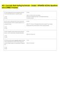 ACI- Concrete Field-Testing Technician - Grade 1 UPDATED ACTUAL Questions  and CORRECT Answers
