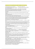NHTSA PHASE 3 SFST EXAM QUESTIONS WITH CORRECT ANSWERS LATEST UPDATE 2026