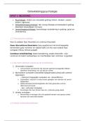 Samenvatting -  Psychologie