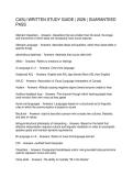 CASLI WRITTEN STUDY GUIDE 2026 GUARANTEED PASS