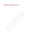 HESI RN MATERNITY