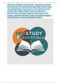 Fall Semester 2026 HR & Leadership C236 &ndash; Compensation and Benefits Exam Study Guide PDF &vert; Total Rewards Strategy&comma; Salary Structure Design&comma; Job Evaluation Methods&comma; Pay Equity and Fair Labor Standards&comma; Incentive and Bonus Plans&comma; Employee Benefits Programs&comma;