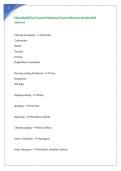 Household Pest Control Alabama Exam with accurate detailed answers