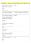 RAC devices practice exam UPDATED ACTUAL Questions and CORRECT Answers 