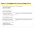 RAC Devices Exam UPDATED ACTUAL Questions and CORRECT Answers