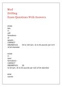 Mud Drilling Exam Questions With Answers