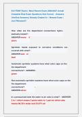 S12 FDNY Exam &vert;&vert; Most Recent Exam 2026&sol;2027 Actual  Complete Real Exam Questions And Correct   Answers  &lpar;Verified Answers&rpar; Already Graded A&plus; &vert; Newest Exam &vert;                 Just Released&excl;&excl;