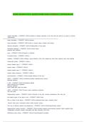 FINAL EXAM CCC1 QUESTIONS AND CORRECT RATIONALES