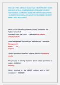 WGU C213 PA & OA Study Guide Exam &vert; MOST RECENT EXAM  2026&sol;2027 ACTUAL COMPREHENSIVE FREQUENTLY MOST  TESTED REAL EXAM QUESTIONS AND VERIFIED SOLUTIONS    &vert; ALREADY GRADED A&plus; &vert; GUARANTEED SUCCESS&excl;&excl; NEWEST  EXAM &vert; JUST RELEASED&excl;&excl;