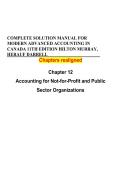 Solution Manual for Modern Advanced Accounting in Canada&comma; 11th Edition &ndash; Darrell Herauf & Chima