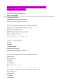 Embryology Test Questions with All Correct Answers&period;