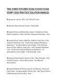 TINA JONES FOCUSED EXAM COUGH EXAM SCRIPT 2026 PRACTICE SOLUTION BUNDLED