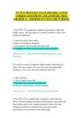 PN NGN HESI EXIT EXAM 2025&sol;2026 LATEST  VERSION QUESTIONS AND ANSWERS  BEST  GRADED A&plus; ASSURED SUCCESS FOR NURSING