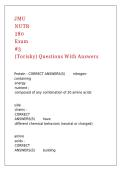 JMU NUTR 280 Exam -3 &lpar;Torisky&rpar; Questions With Answers&period;