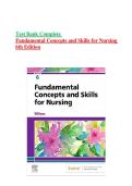 Test Bank for Fundamental Concepts and Skills for Nursing 6th Edition by Patricia A&period; Williams