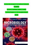 Microbiology for the Healthcare Professional Test Bank &lpar;Third Edition&rpar; &mdash; VanMeter & Hubert &mdash; 2026 Updated &bull; 100&percnt; Exam Prep Guarantee