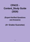 CPACE Content Study Guide &ndash; California Teacher Exam Prep 2026
