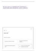 NR 302 QUIZ 2 CHAMBERLAIN UNIVERSITY &vert; QUESTIONS AND ANSWERS &vert; 100&percnt; CORRECT