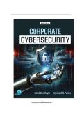 Corporate Computer Security 6th Edition by Boyle and Panko Test Bank &ndash; All Chapters Questions & Answers &lpar;2025 Update