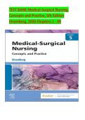Medical-Surgical Nursing&colon; Concepts & Practice Test Bank &lpar;Fifth Edition&rpar; &mdash; Holly K&period; Stromberg &mdash; 2026 Updated &bull; 100&percnt; Exam Prep Guarantee