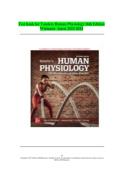 Test Bank for Vander&rsquo;s Human Physiology 16th Edition by Eric P&period; Widmaier &vert; Complete Chapter Coverage &vert; Exam-Ready & Fully Updated