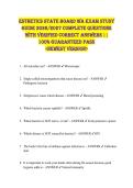 Esthetics State Board WA EXAM STUDY  GUIDE 2026&sol;2027 COMPLETE QUESTIONS  WITH VERIFIED CORRECT ANSWERS &vert;&vert;  100&percnt; GUARANTEED PASS  <NEWEST VERSION> 