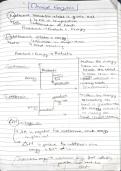 CIE IGCSE Chemistry - Chemical Energetics&vert; A&ast; handwritten notes