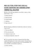 NSG 533 TOTAL STUDY PACK 2023 ALL EXAMS QUESTIONS AND ANSWERS EXPERT VERIFIED FULL SOLUTION