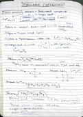 CIE IGCSE Chemistry - Organic Chemistry &vert; A&ast; handwritten notes