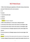 NCCT Mock Exam &ndash; Practice Questions & Verified Answers 2026