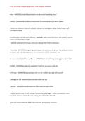 MOS 1021 Final Exam Prep Questions With Complete Solutions