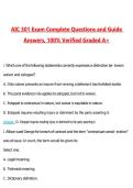 AIC 301 Exam Questions with Correct Answers Pass the Exam&comma; 100&percnt; Verified &lpar;2026 &sol; 2027&rpar; Graded A&plus;