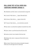 REAL ASVAB TEST ACTUAL PAPER 2026 QUESTIONS ANSWERS GRADED A&plus;