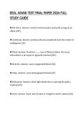 REAL ASVAB TEST FINAL PAPER 2026 FULL STUDY GUIDE