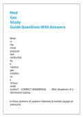 Med Gas Study Guide Questions With Answers&comma;